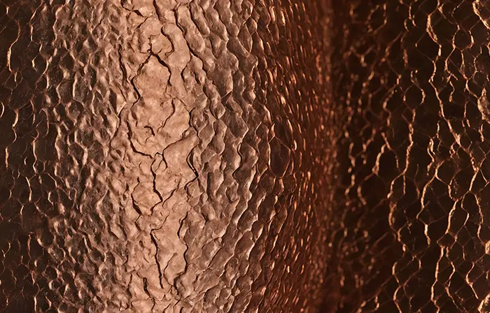 Refined Copper Polish Texture